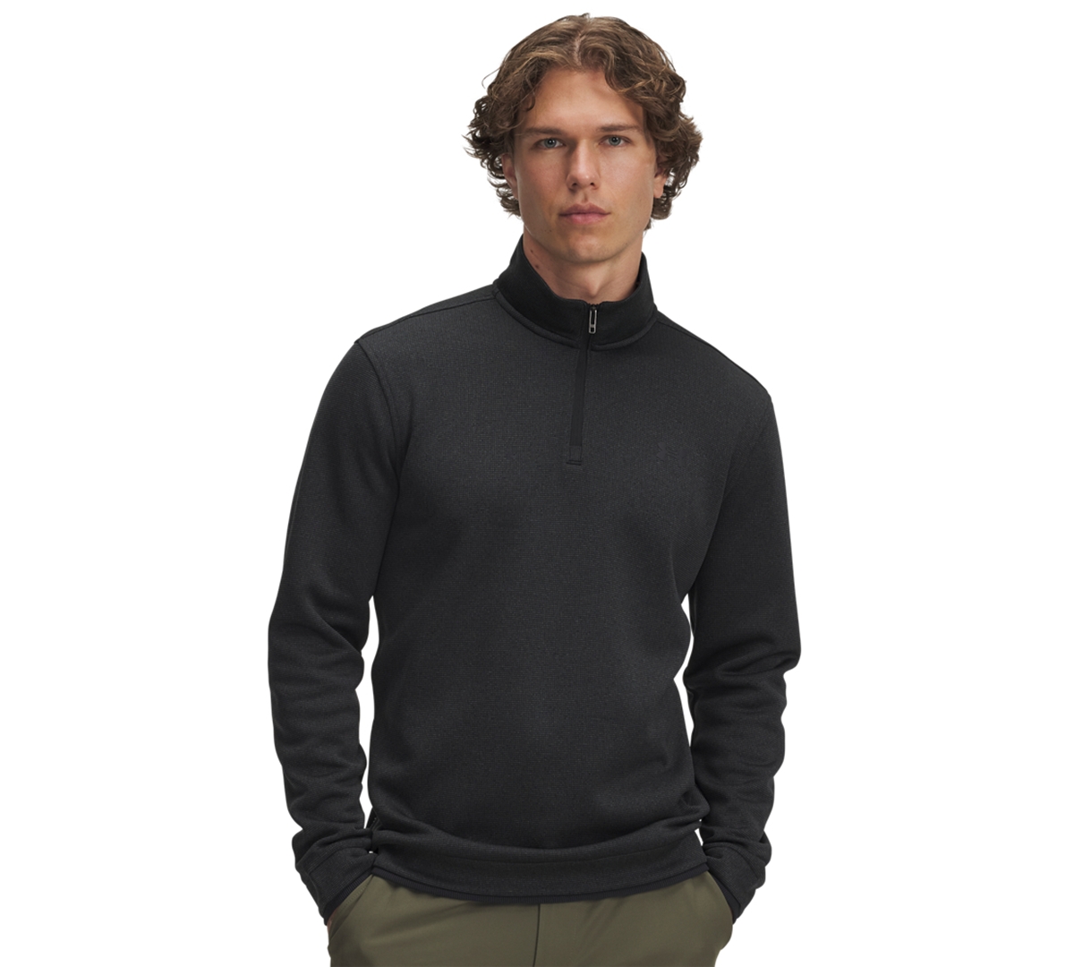 Under Armour Men's Storm Long Sleeve Sweatshirt In Black