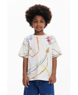 Boys's Short sleeve brushstroke T-shirt