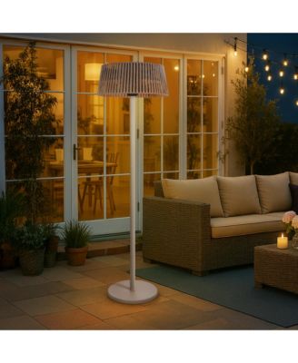 Patio Heater with Remote, 3 Adjustable Power Levels, 78.7" Tall, Waterproof, Anti-Tipping,Indoor and Outdoor