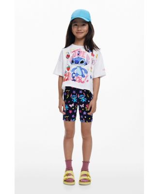 Girls Girls's Stitch cropped T-shirt