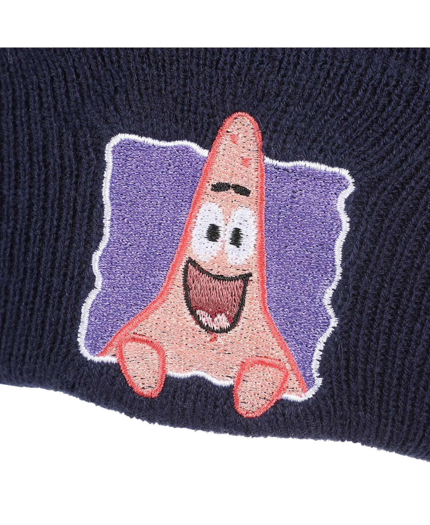 Men's Patrick Embroidery Acrylic Knit Standard Cuff Beanie