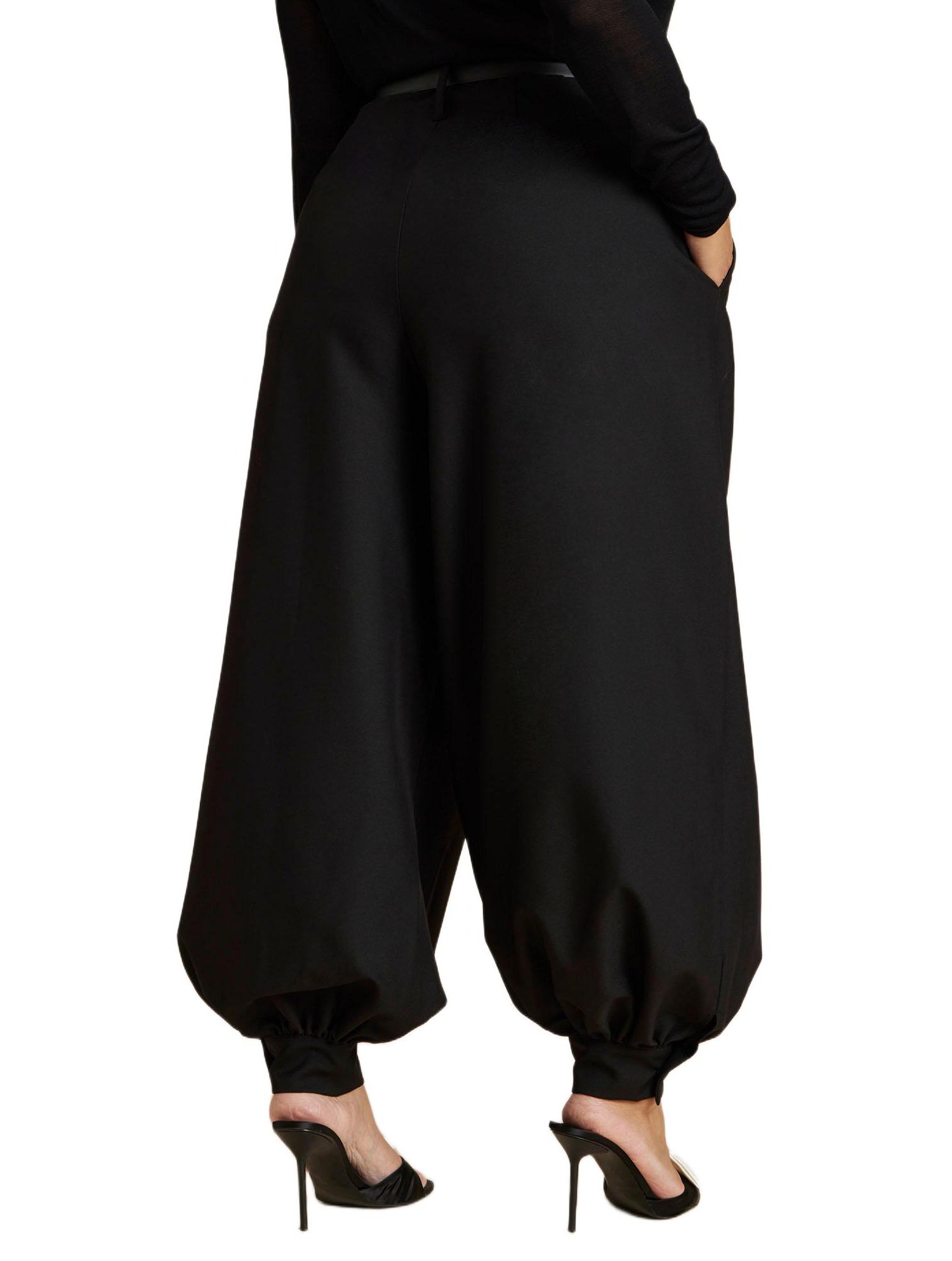 Women's Balloon Trouser With Pleats