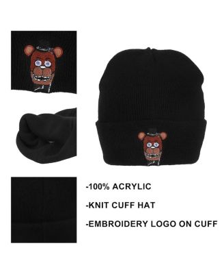 Men's Freddy Embroidery On Acrylic Knit Standard Cuff Beanie