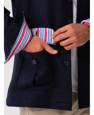 Men's Long Sleeve Wool Shirt-Jacket