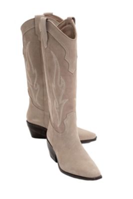 Pietro Leather Western Knee High Boot (Women