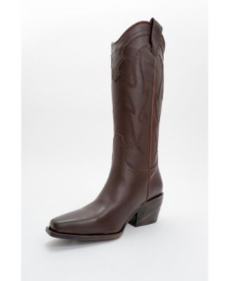 Women's Pietro Leather Western Knee High Boot