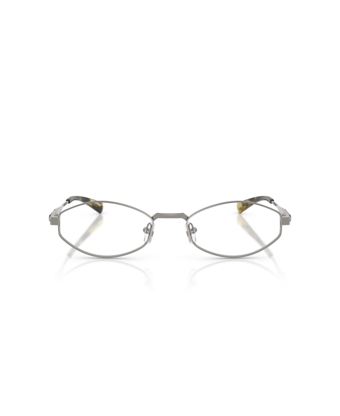Мужские солнцезащитные очки Michael Kors Oval Palo Alto Sunglasses, MK1175, цвет: Бежевый золотой — фото 14