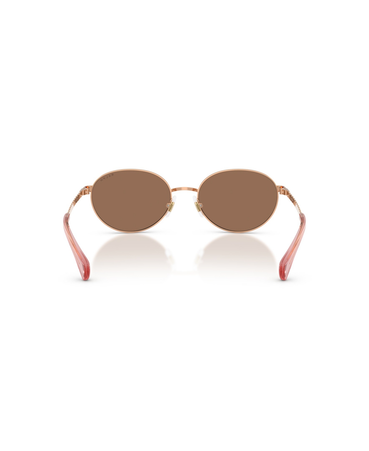 Ralph Lauren Women's Oval Sunglasses, Ra4148 In Brown