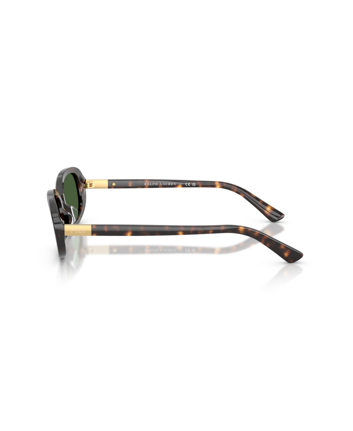 Polo Ralph Lauren Women's Oval Sunglasses, Ph4198u In Brown