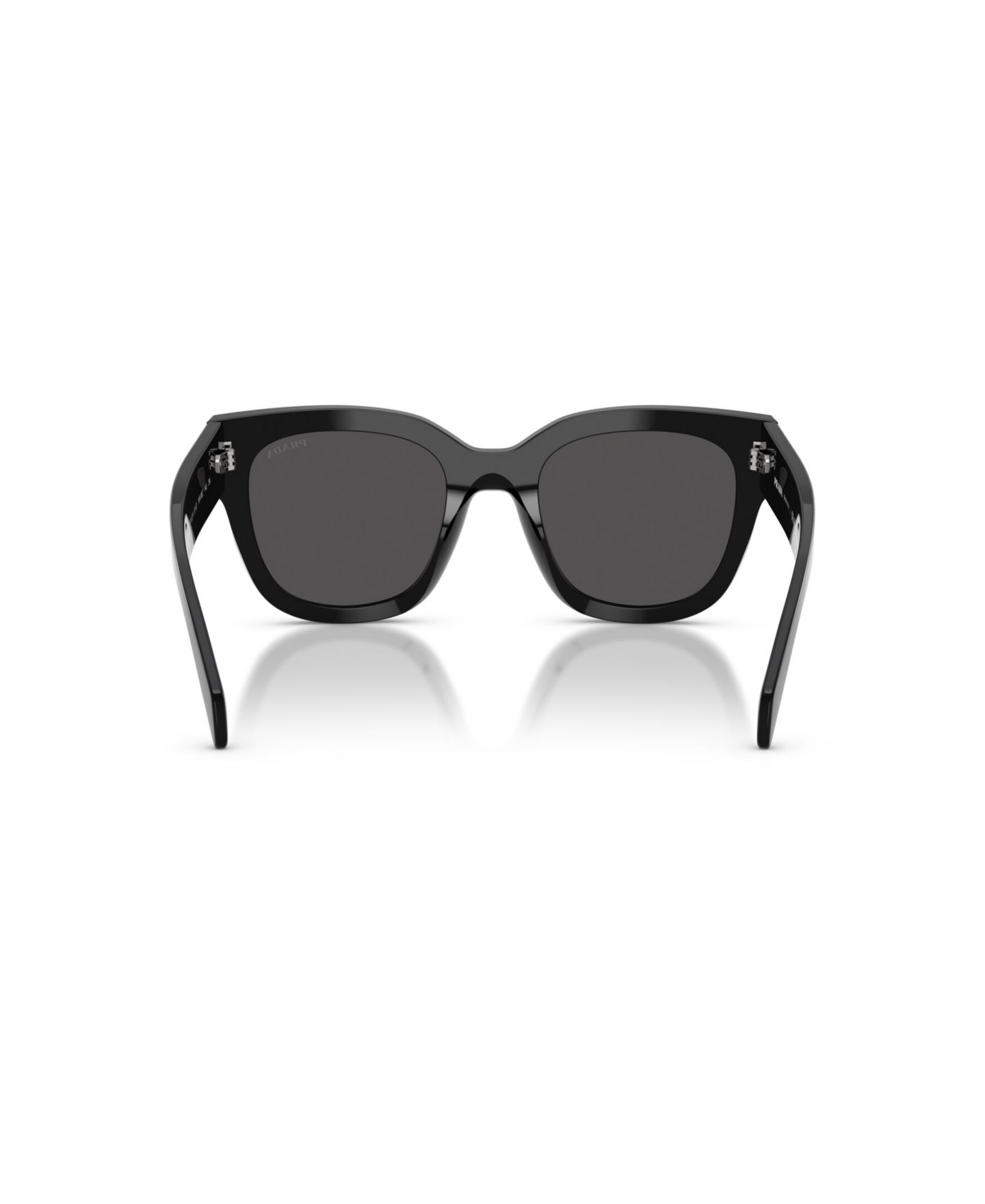 Женские солнцезащитные очки PRADA Square Sunglasses, PR C04S, цвет: Чёрный — фото 4