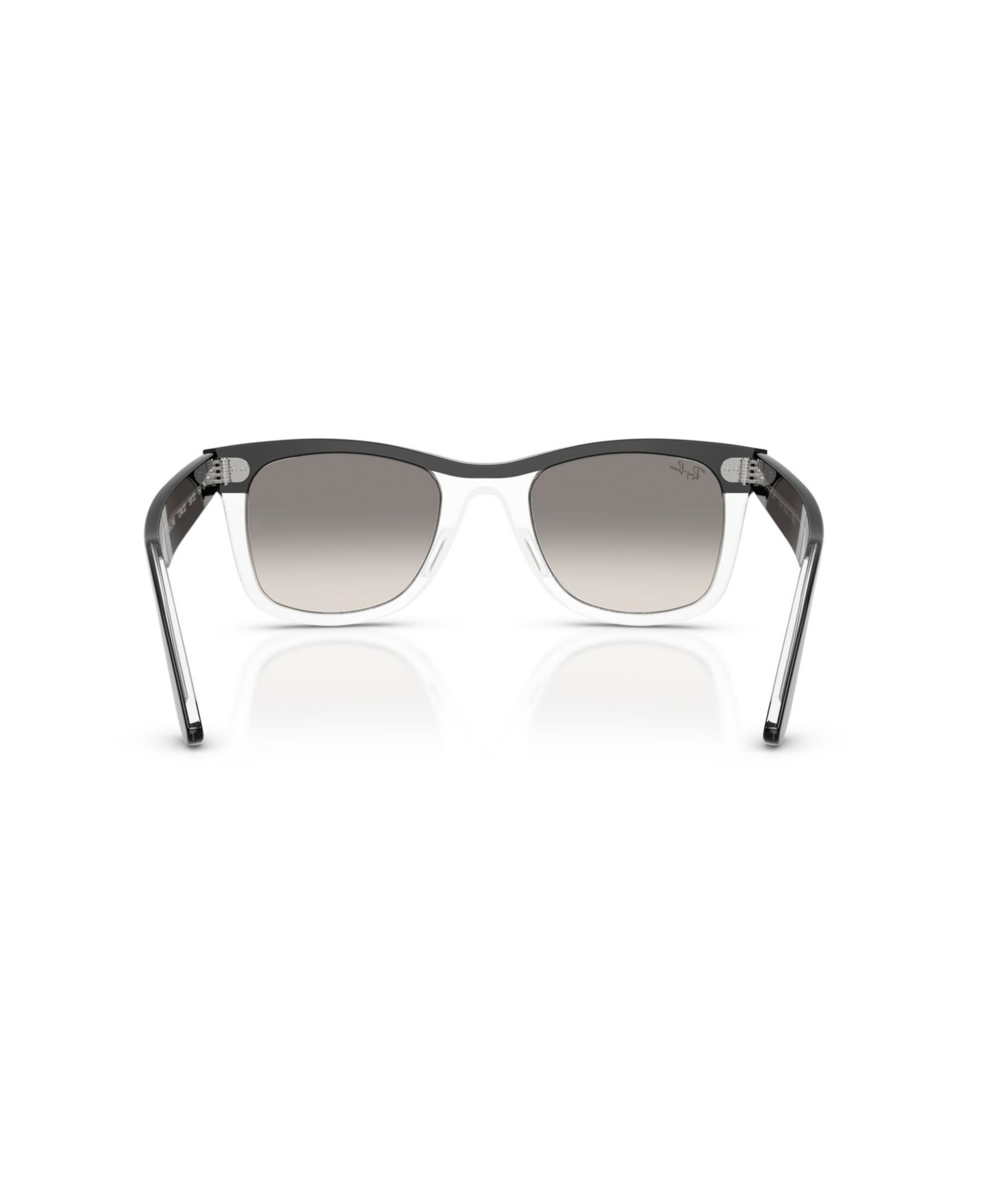 Солнцезащитные очки Ray-Ban Unisex Square Sunglasses, Wayfarer Street Neat RB2240, цвет: Чёрный прозрачный — фото 4