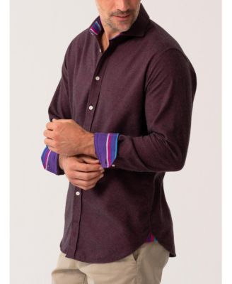 Cotton Cashmere Long Sleeve Shirt