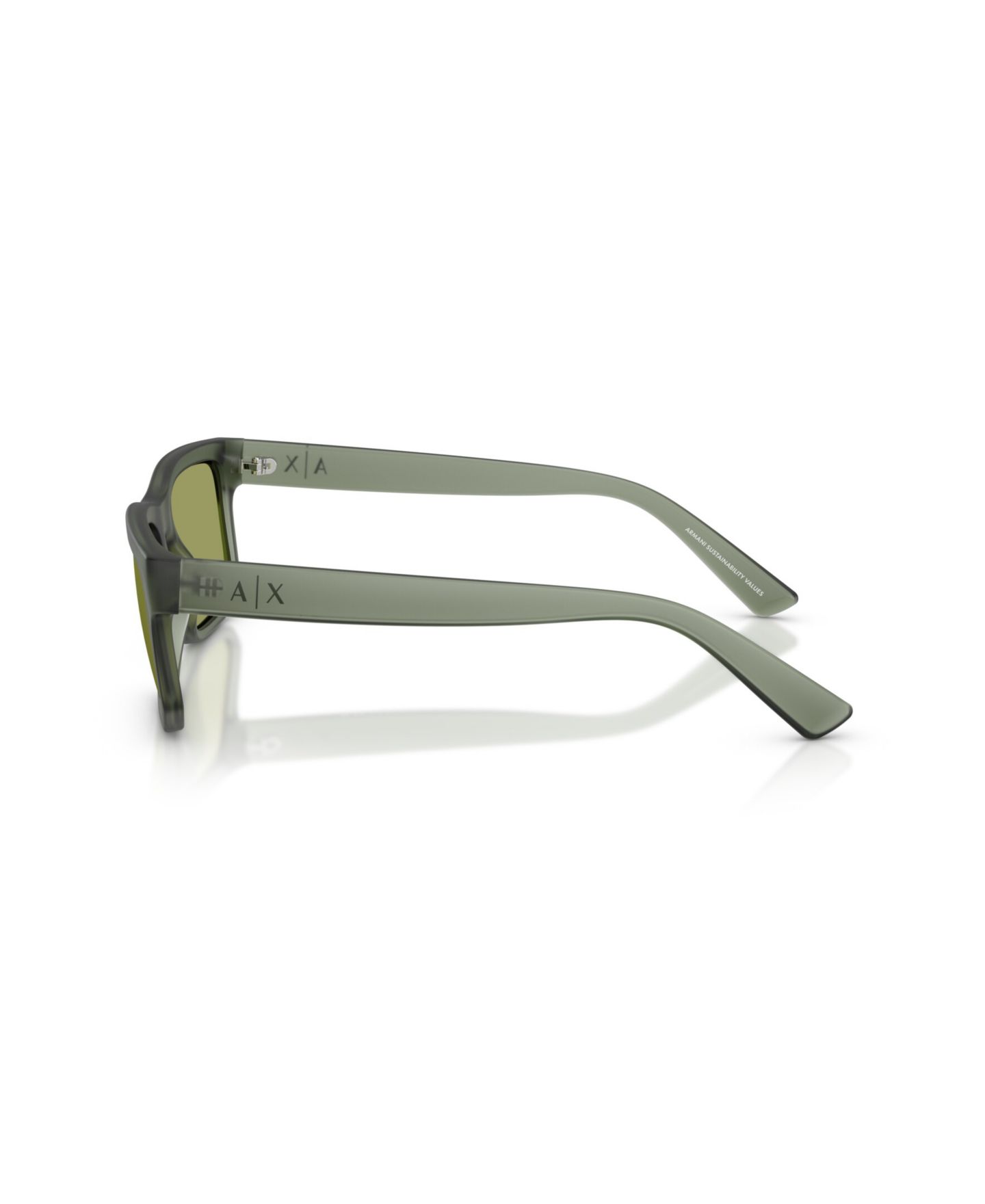 Мужские солнцезащитные очки Armani Exchange Sunglasses, AX4165S, цвет: Frosted Agave — фото 3