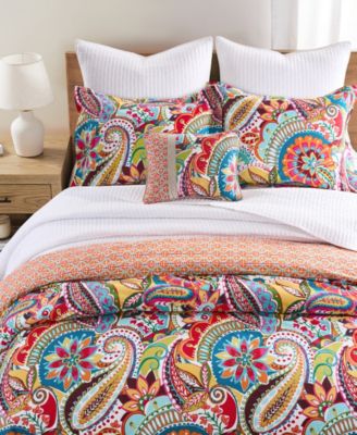 Home Rhapsody Reversible 3-Pc. Duvet Cover Set, Queen