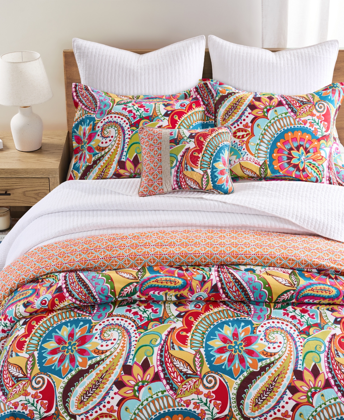Levtex Home Rhapsody Reversible -Pc. Duvet Cover Set