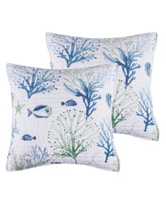 Home Harbor Bay 2-Pc. Sham Set, European