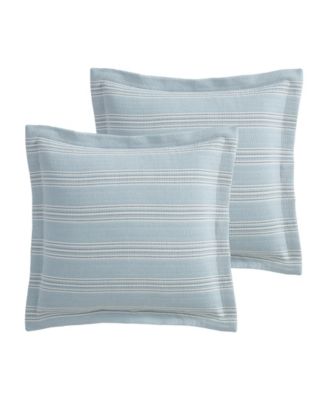 Home Clayton Stripes 2-Pc. Sham Set, European