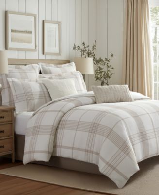 Home Waffle Plaid 2-Pc. Comforter Set, Twin