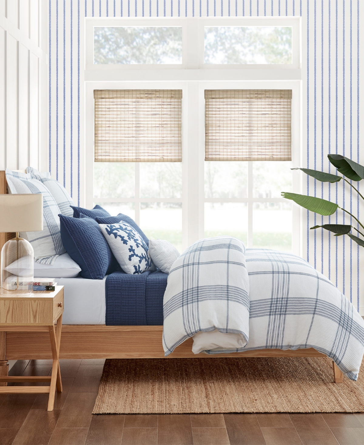 Levtex Home Waffle Plaid 2-Pc. Comforter Set, Twin