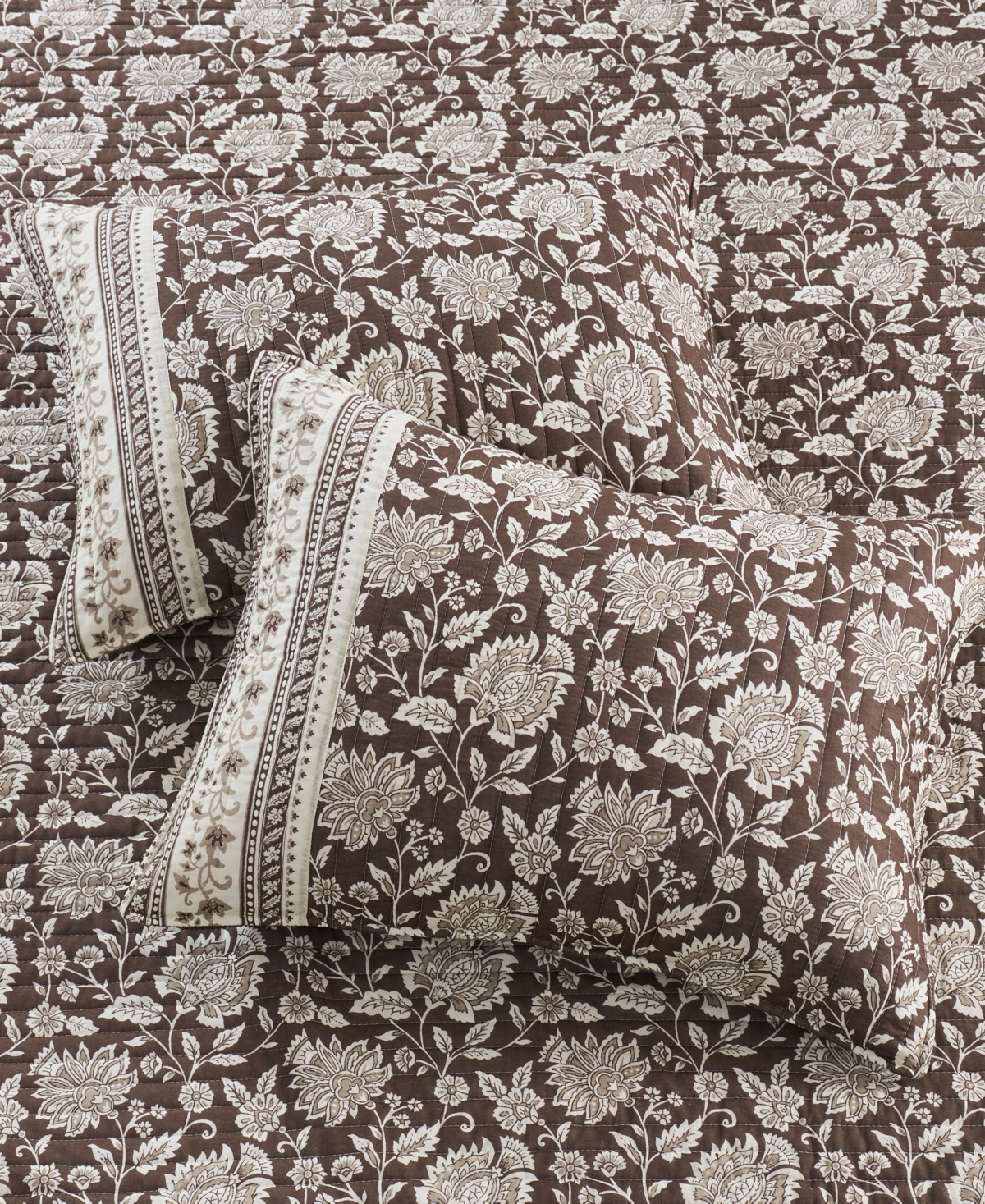 Levtex Adare Reversible 2-pc. Quilt Set, Twin/twin Xl In Brown