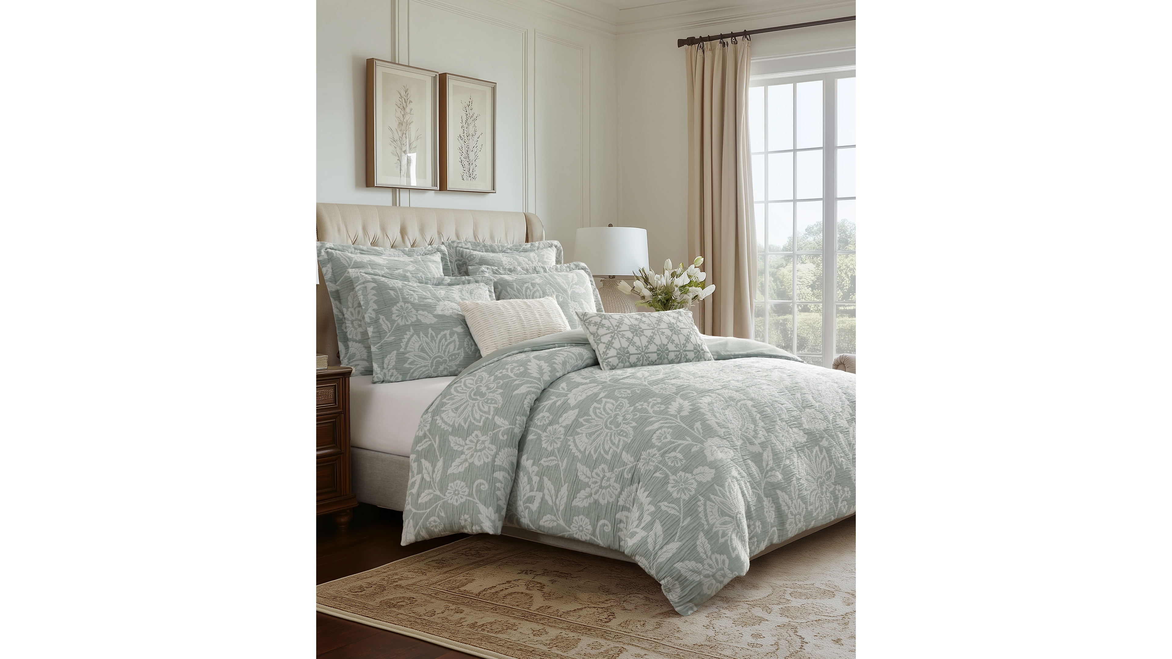 Levtex Sarrah Textured 2-Pc. Duvet Cover Set, Twin