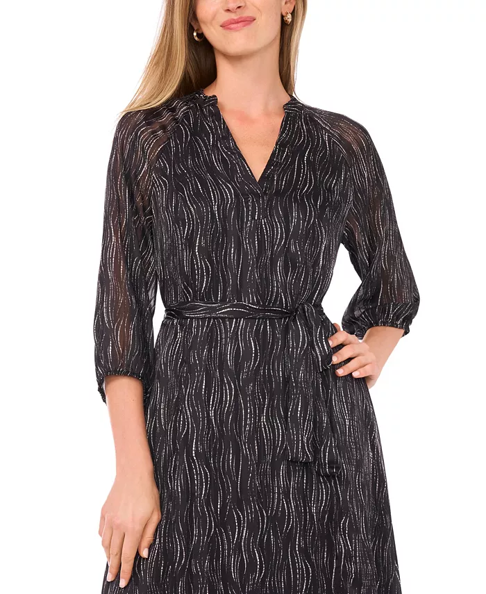 Women's V-Neck Maxi Dress - thumbnail 3