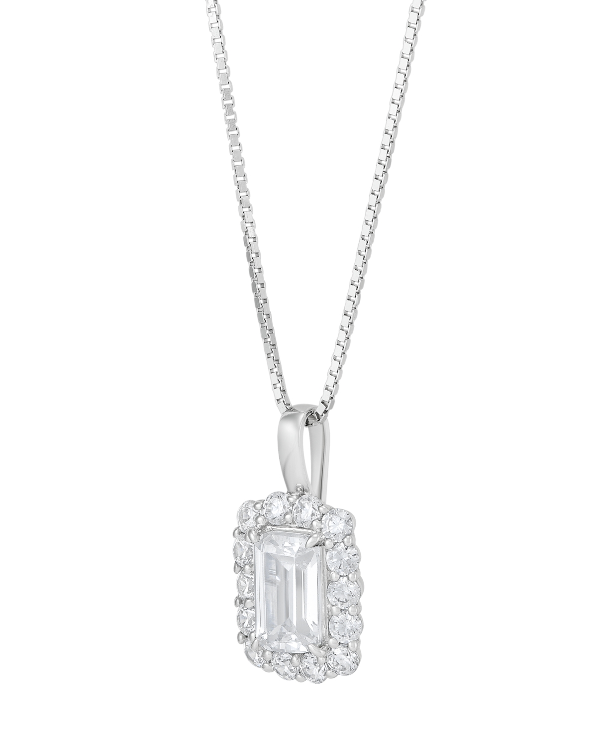 Grown With Love Certified Lab Grown Diamond Pendant Necklace (1-1/2 ct. t.w.) in 14K White Gold
