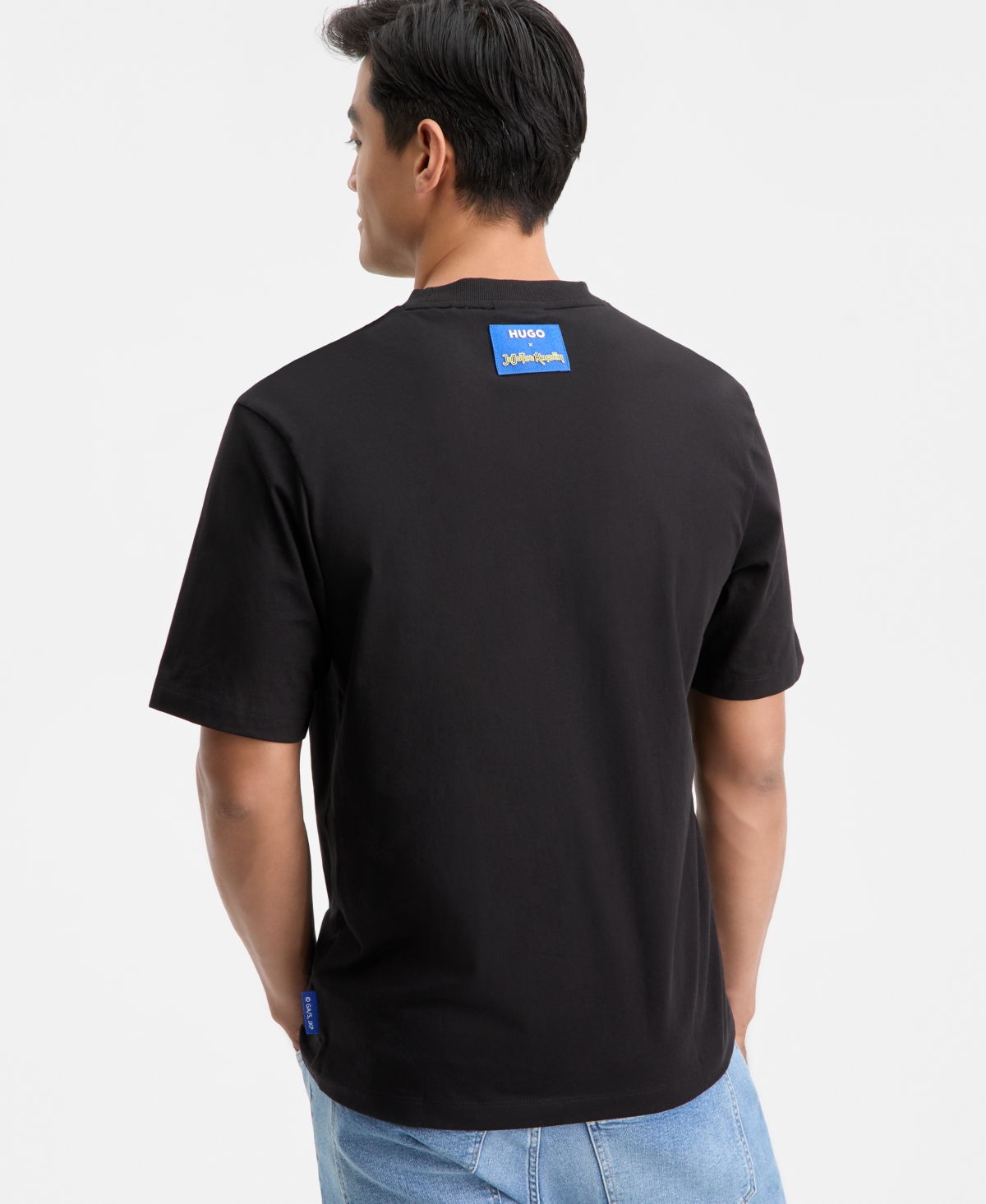 Hugo Boss Men's Nuley Short-Sleeve JuJuTsu Kaisen Graphic Crewneck T-Shirt