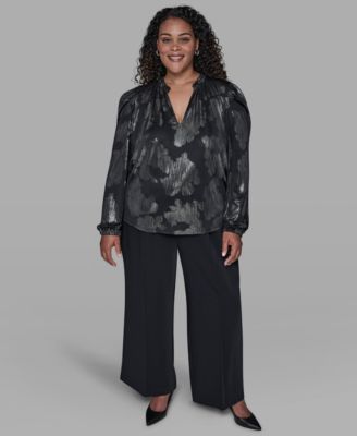 Plus Size Long Sleeve Top