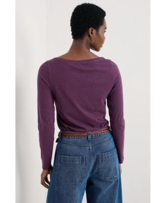 Women's Easel Long Sleeve Top