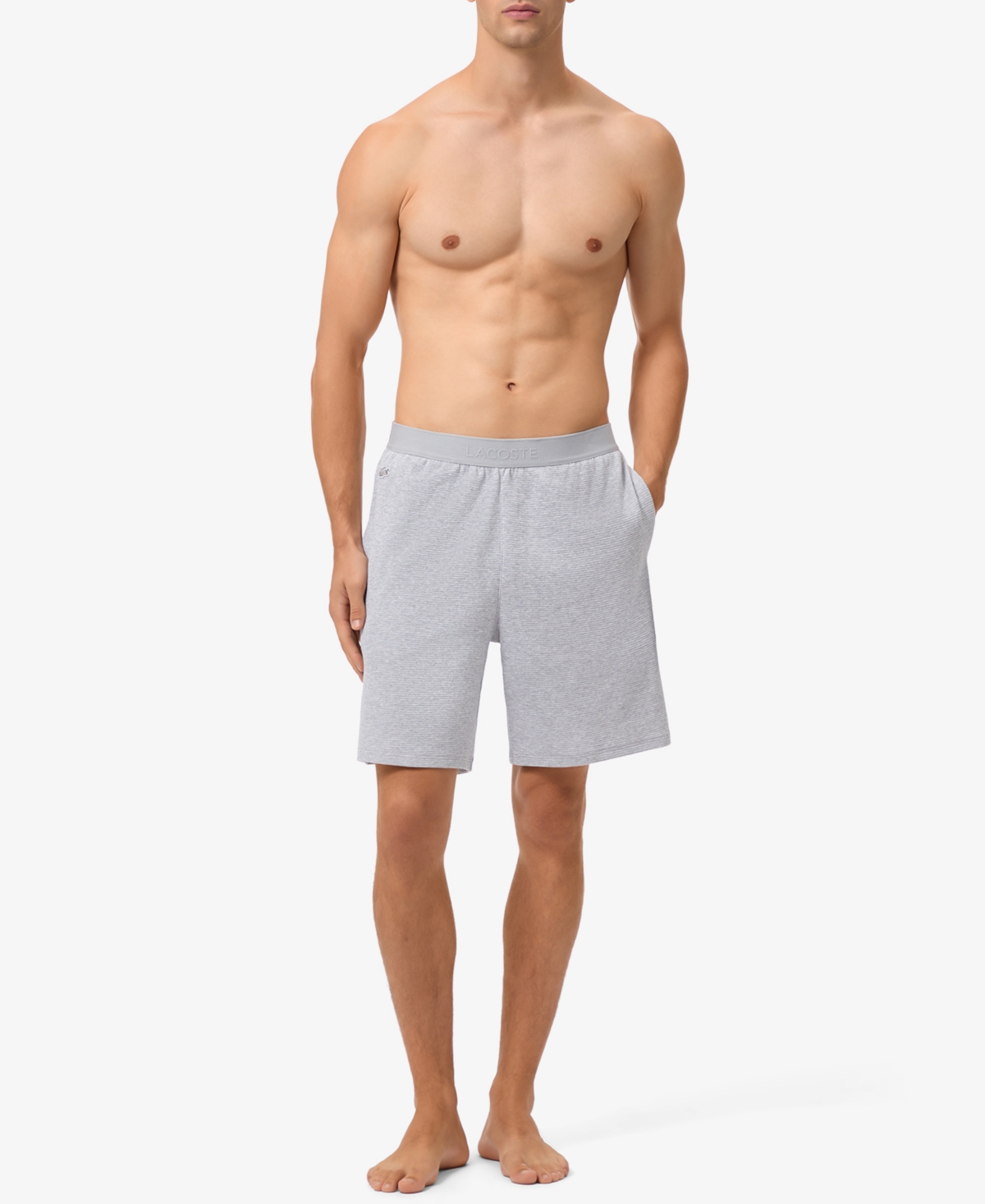 Lacoste Men's Thermal Pajama Shorts