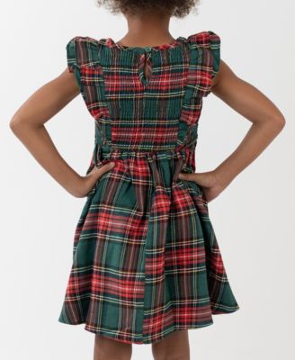 Girls' 2T-6X Sleeveless Smocked Dress