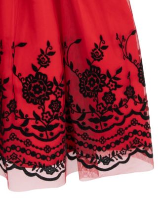 Girls' 7-16 Long-Sleeve Dress and Mini Handbag, 2-Piece Set