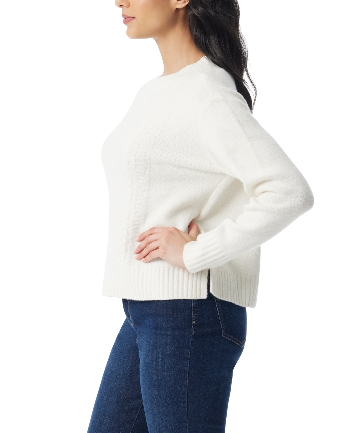 Gloria Vanderbilt Women's Justine Sweater In White