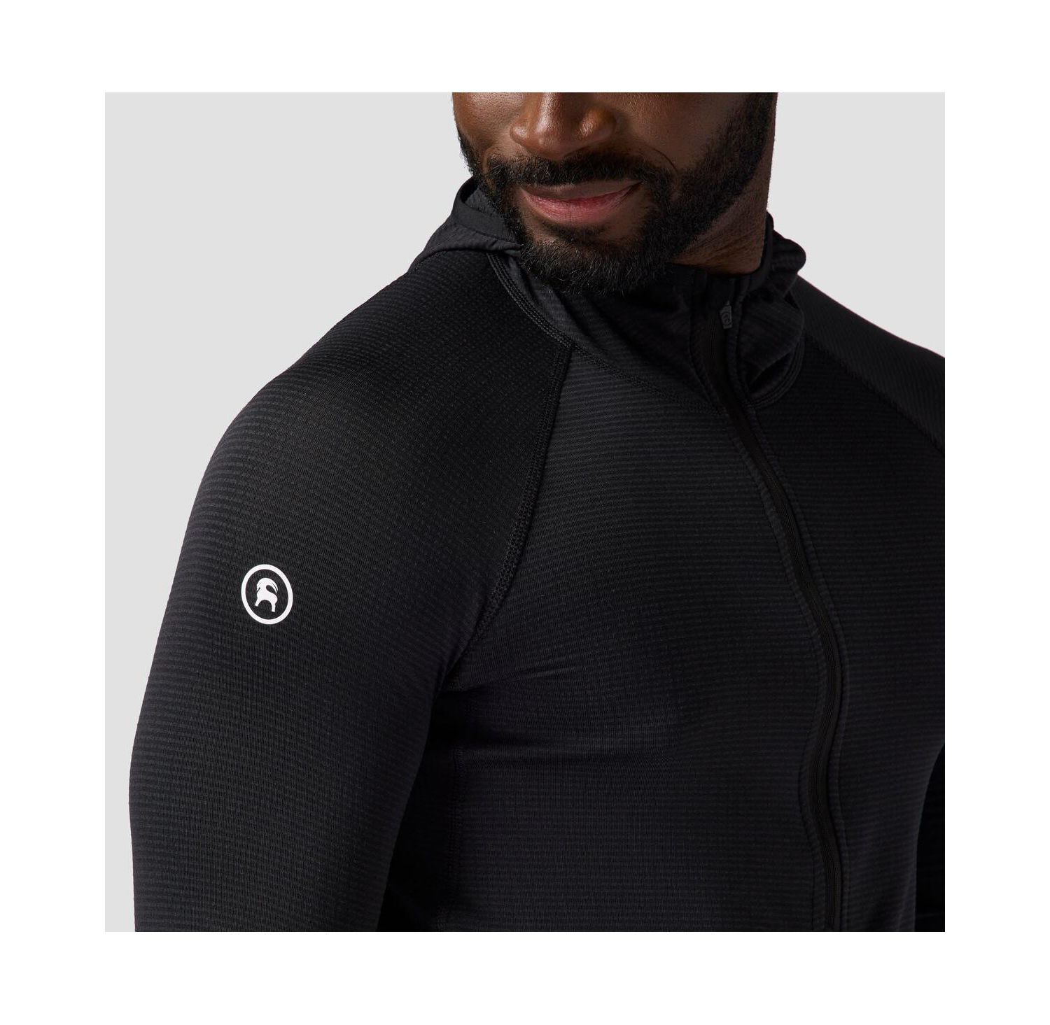 Men's Pines Microgrid Ultra-Lt Baselayer Zip Scuba Top Lightweight Long Underwear Tops
