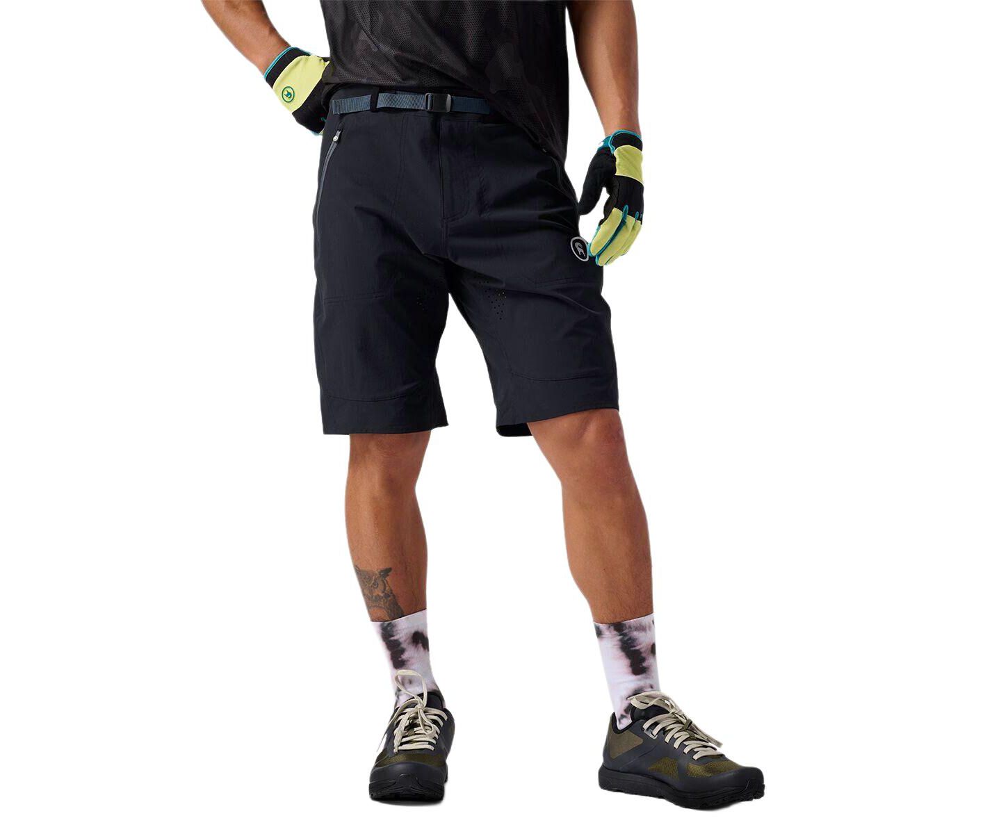 Мужские шорты Backcountry BGA Slickrock 11in Bike Short Mountain Bike Shorts, цвет: Чёрный — фото 1