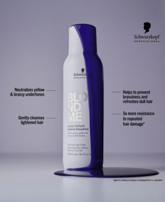BlondMe Bond Repair Purple Shampoo, 10.1 oz.