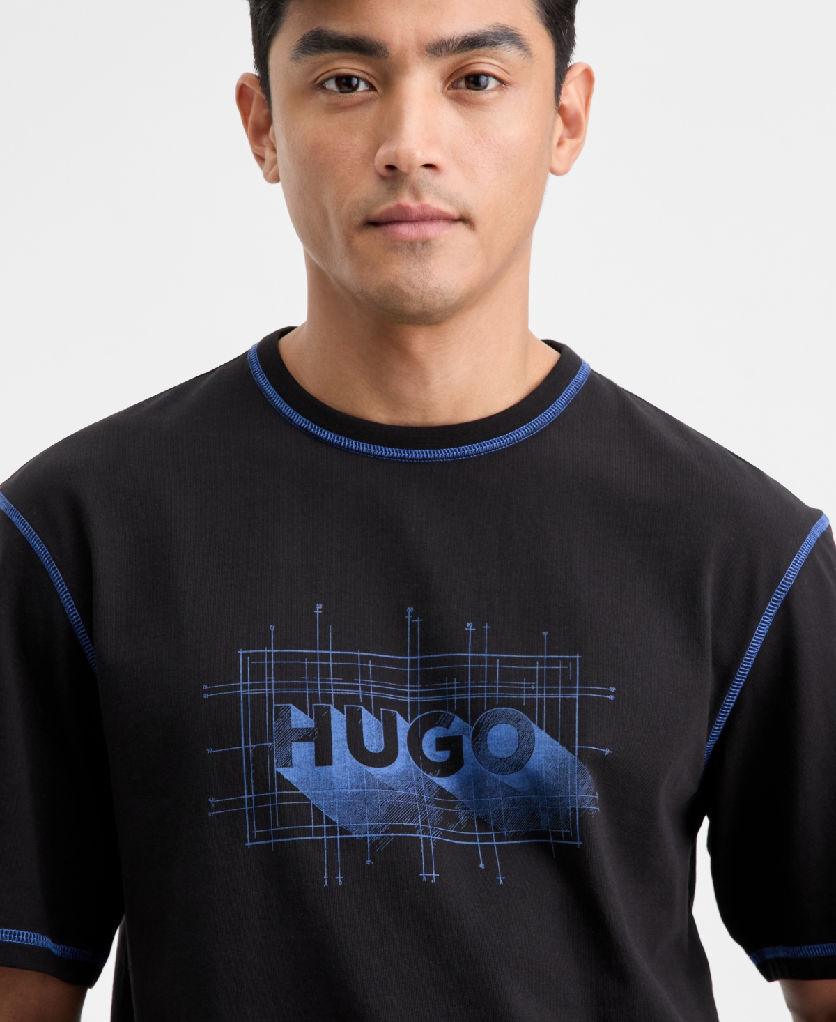 Hugo Boss Men's Nothal Short-Sleeve Logo Graphic T-Shirt
