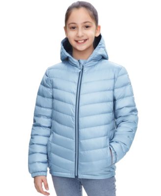 Little and Big Girls' Ultra Light Packable Down Jacket