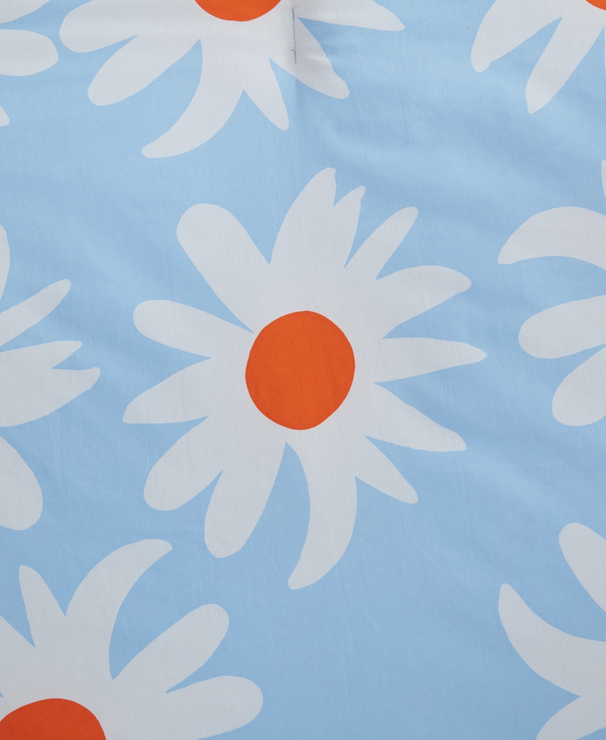 Marimekko Rakastaa Ei Rakasta Cotton 3-pc. Duvet Cover Set, King In Blue