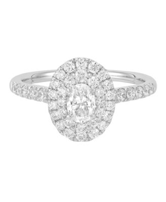 Diamond Engagement Ring (1 ct. t.w.) in 14k White Gold