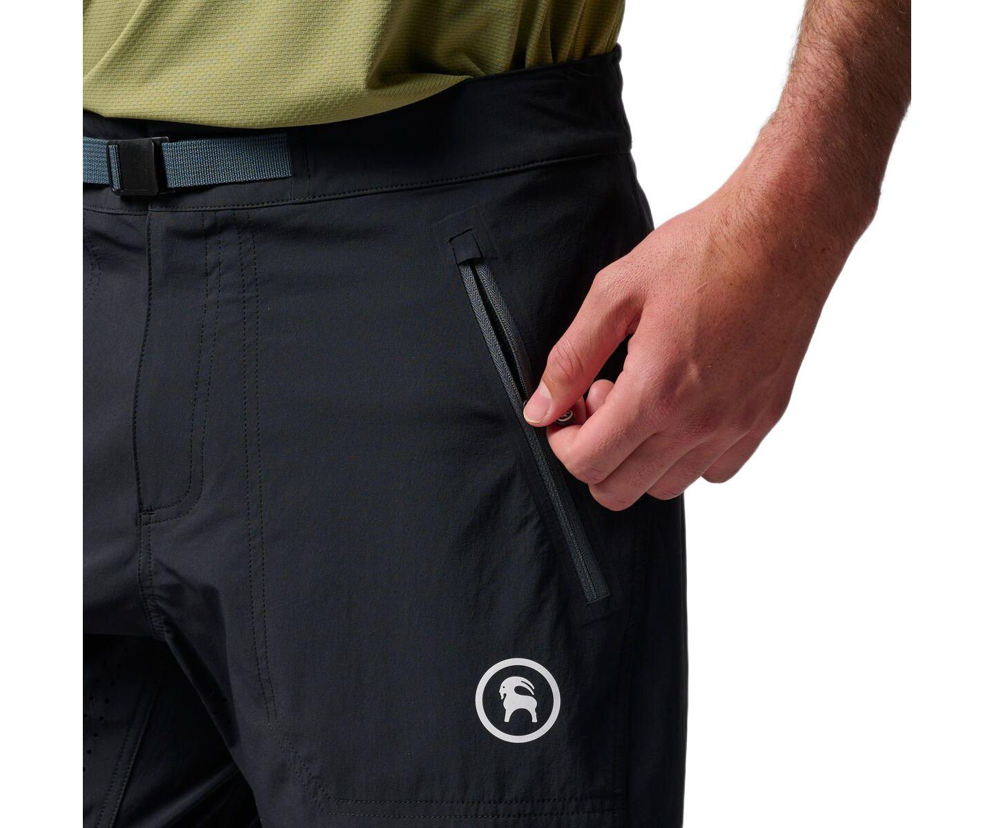 Мужские шорты Backcountry Slickrock 9in Bike Short Mountain Bike Shorts, цвет: Чёрный — фото 3