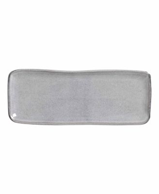 12.99" Stoneware Medium Rectangular Platters, Set of 4