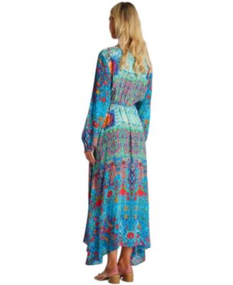 Women's Rossie Maxi Belted Wrap Cover Up Dress