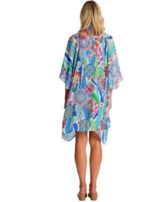 Women's Short Asymmetrical Kaftan Dress