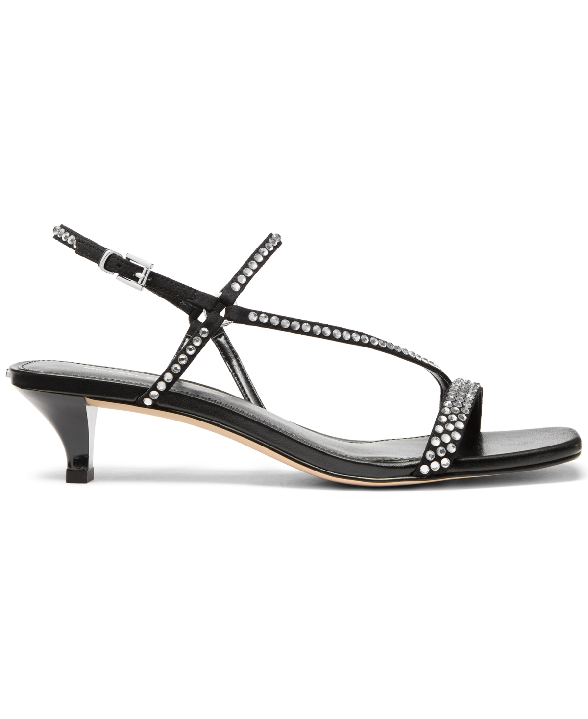 Michael Kors Michael  Women's Selina Square Toe Sandals In Gray