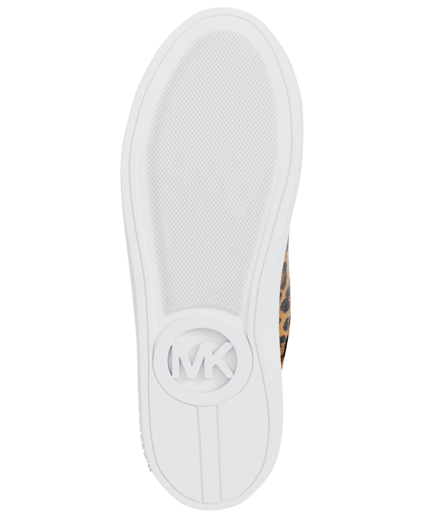 Женские кроссовки Michael Kors Keaton Zip Slip-On, цвет: Леопардовый с принтом — фото 5