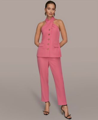 Women's Halter Neck Vest Jacket