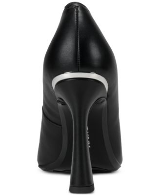 Women's Cinthia Sequin Logo Heel Pumps