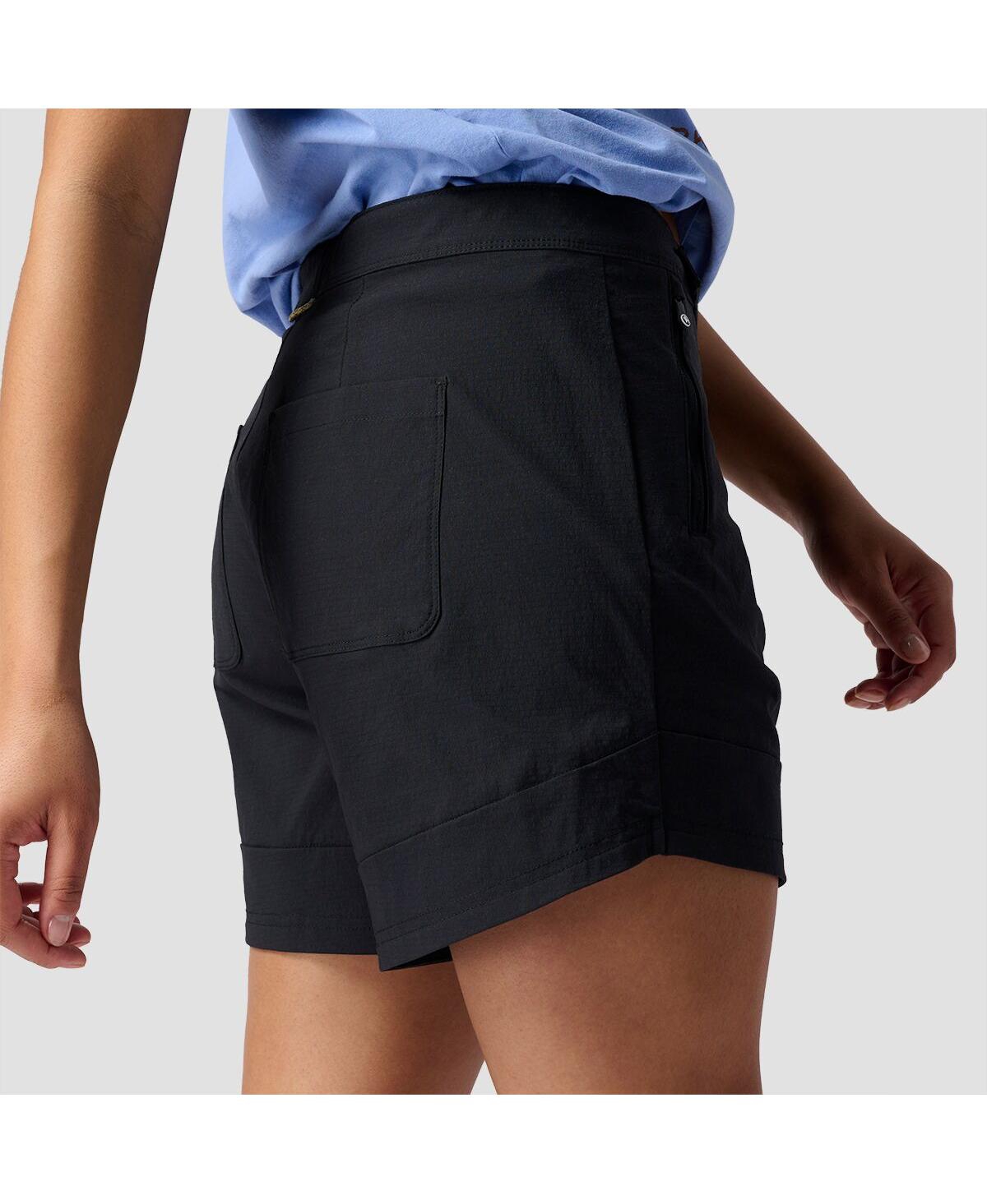 Backcountry Women's  Wasatch Ripstop 5in Short Hiking And Climbing Shorts In Blue